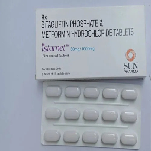 Istamet Sitagliptin Metformin Tablet, Type 2 Diabetes Treatment Medicine
