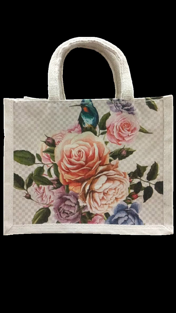 9.5x7.5x5 DIGITAL PRINT CANVAS BAG