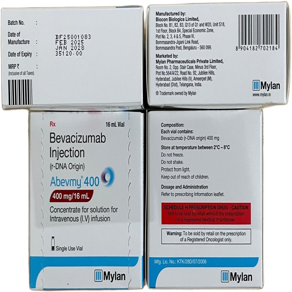 Abevmy 400mg - Bevacizumab Injection