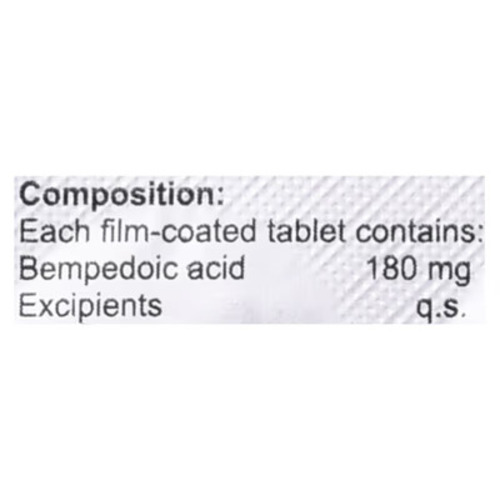 Bempedoic Acid 180mg Tablets