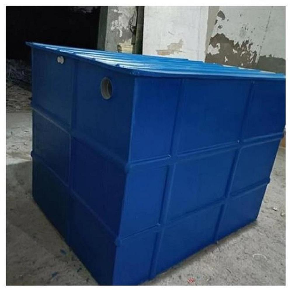 Frp Bio Digester Tank - Fiberglass Material, 1000 Liter/day Capacity, Green Color | Ideal For Industrial Sewage Collection & Treatment