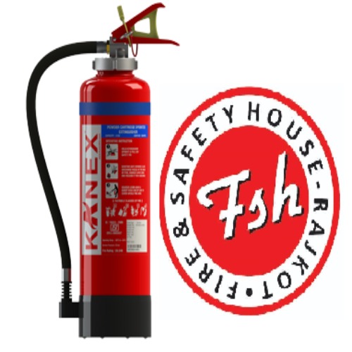 6 Kg Abc Powder Metal Fire Extinguisher - Color: Red