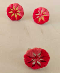 Mirror Earrings And Finger Ring Combo
