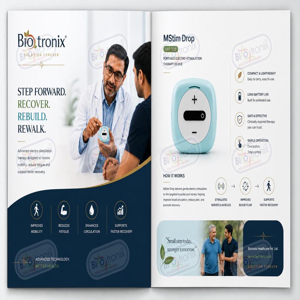Foot Drop Muscle Rehabilitation Machine for Physiotherapy Use