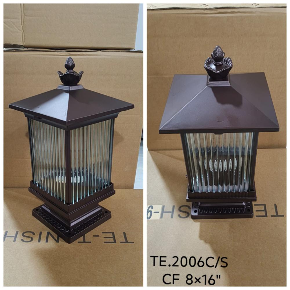 ALUMINIUM FANCY OUTDOOR GATE LIGHT