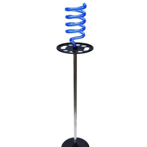 SALON HAIR DRYER STAND WITH HAIR BRUSH HOLDER