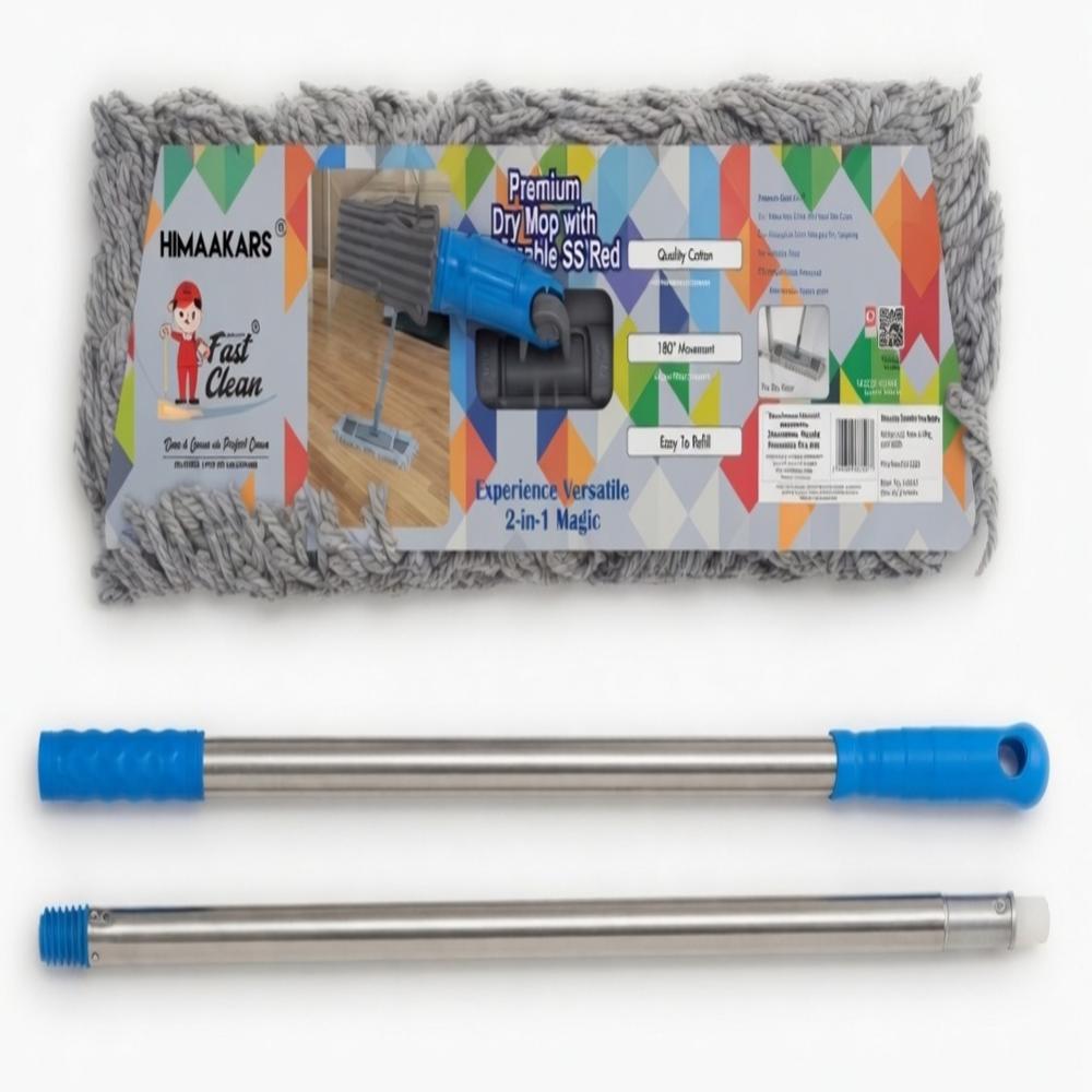 18 premium dry mop with ss rod