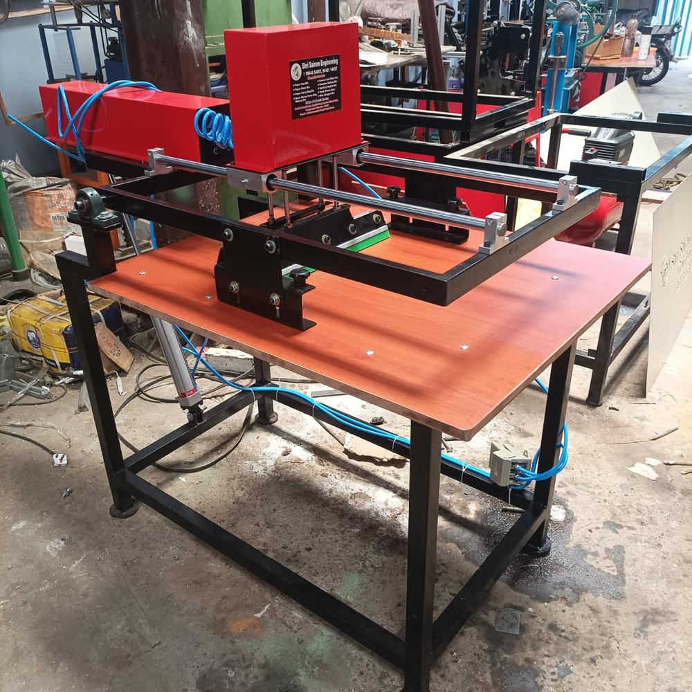 Flat Bed Screen Printing Machine