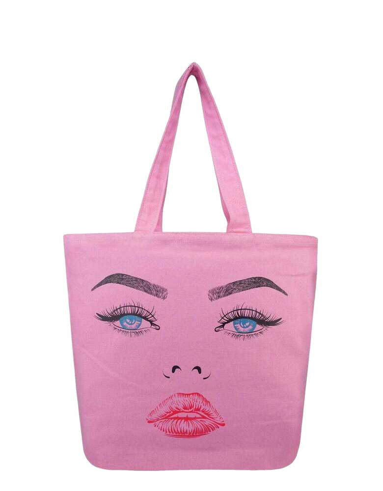 Fierce Femme Canvas Tote Bags