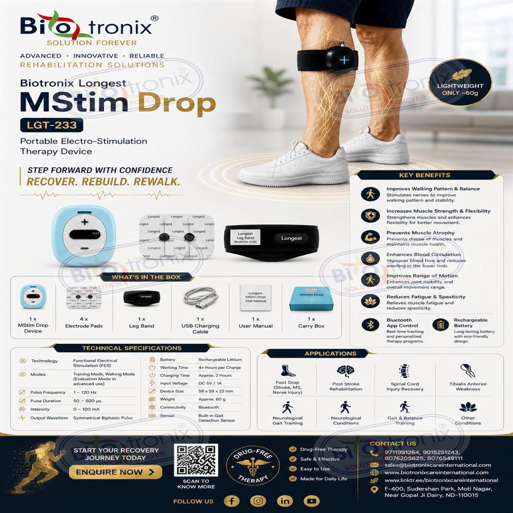 Advanced Foot Drop Recovery System
