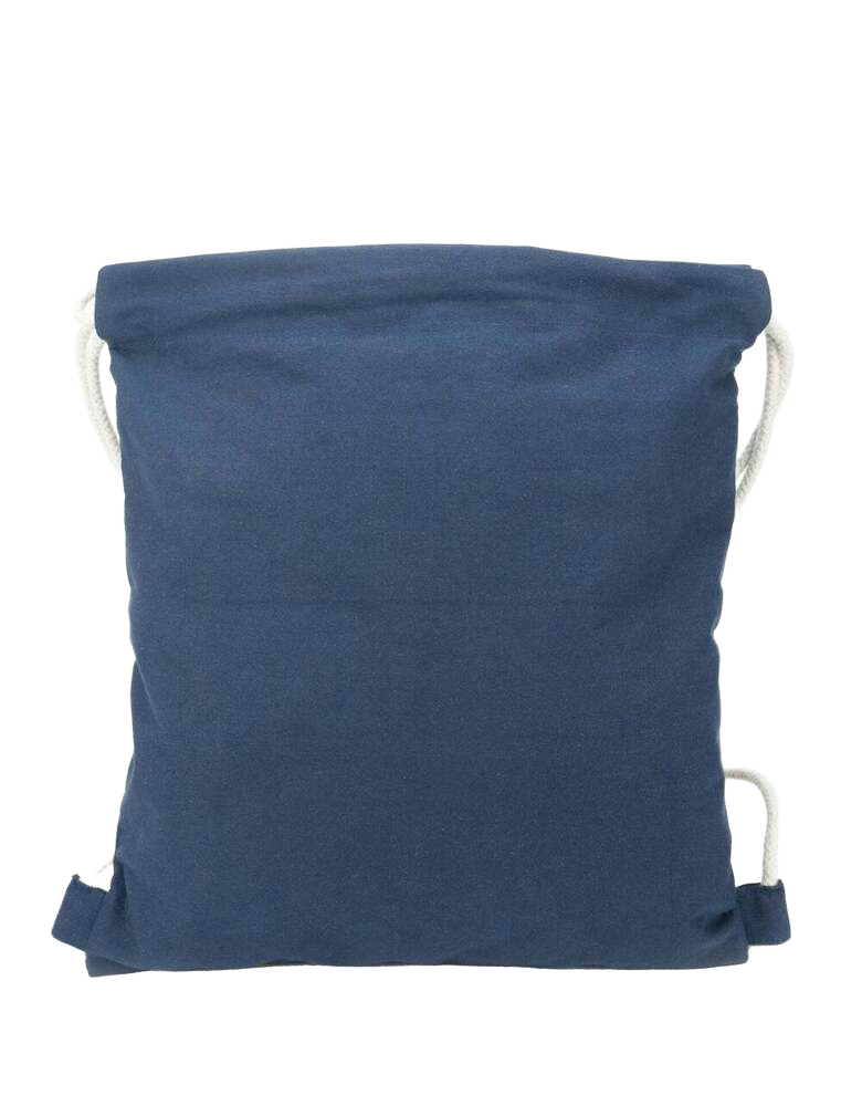 Denim Drawstring Bag