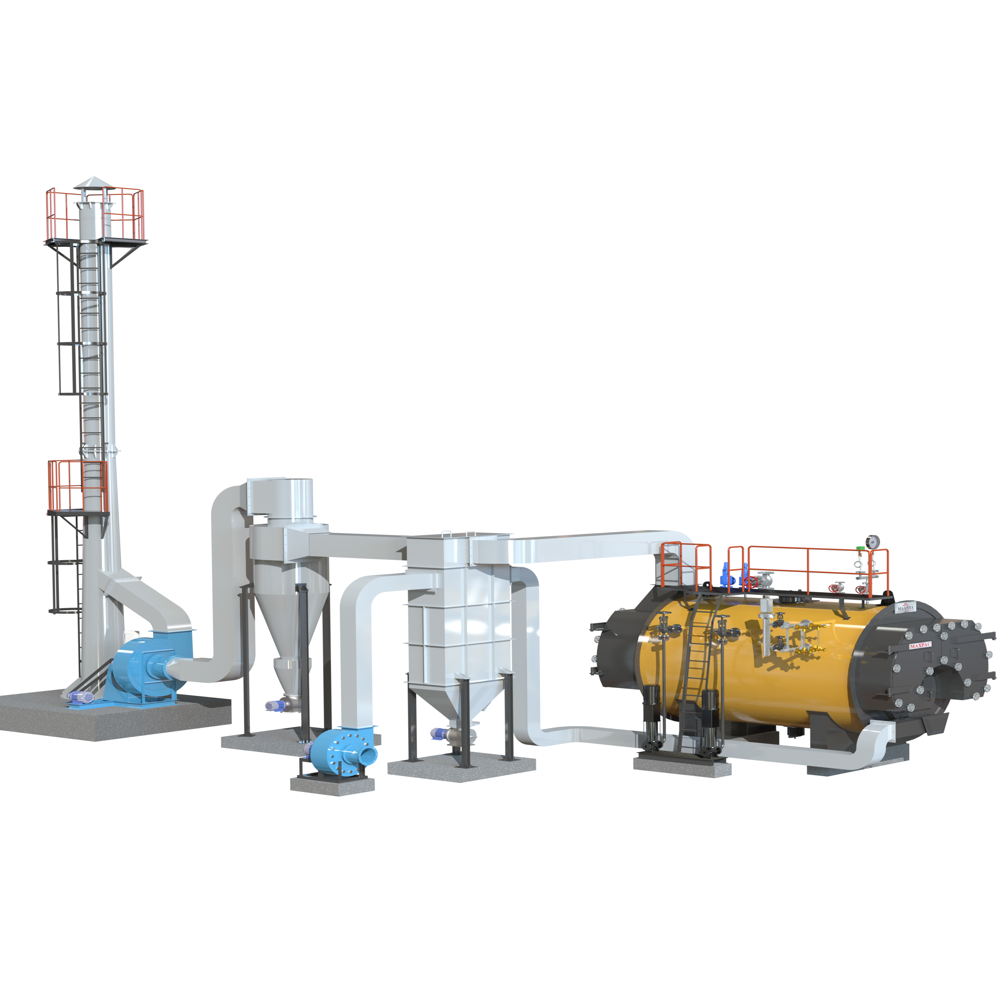 Maxpac Boiler - Capacity: 300 Kg/hr - 2000 Kg/hr Kg/hr