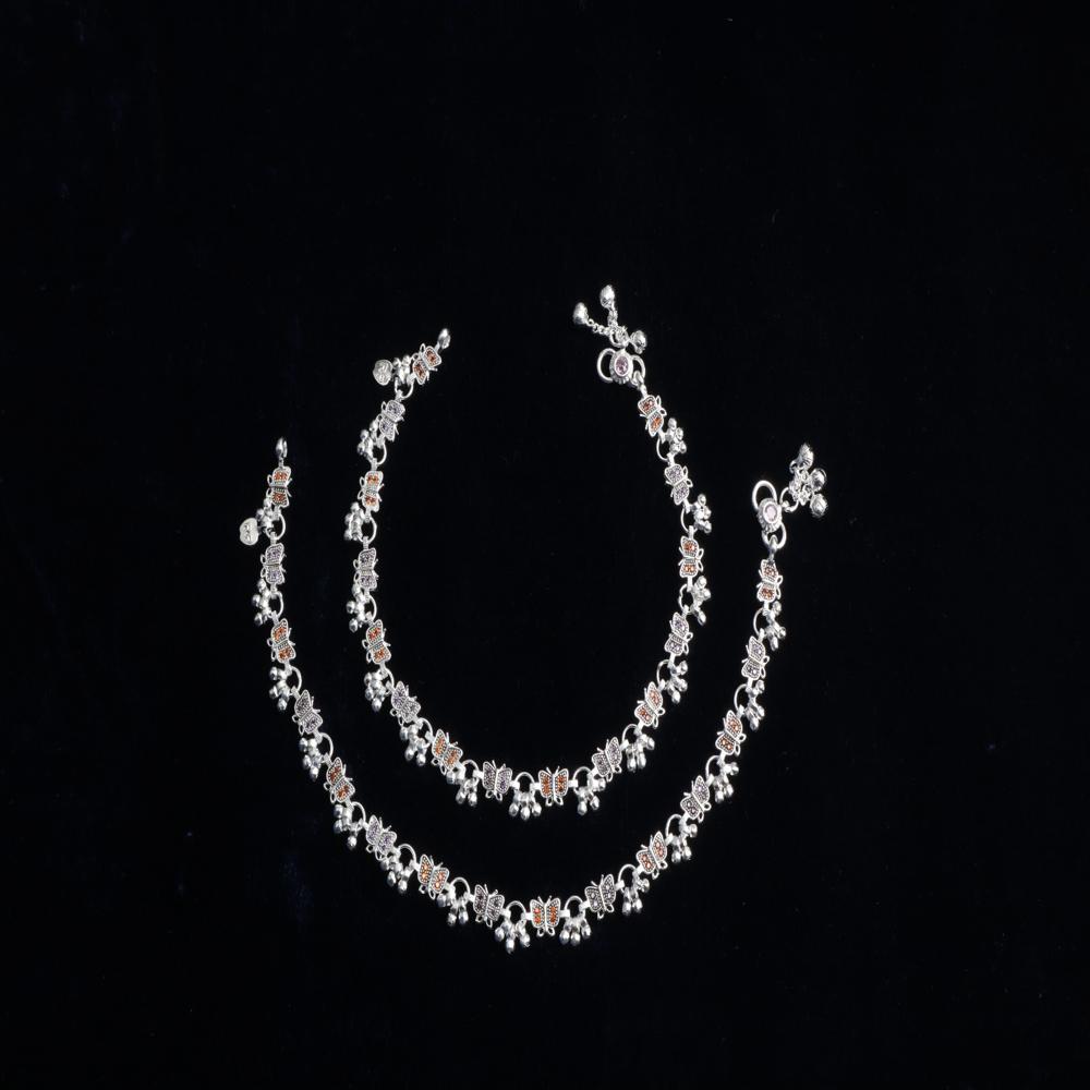 Royal Style German Silver Payal with Long Lasting Shine & Premium Craftsmanship