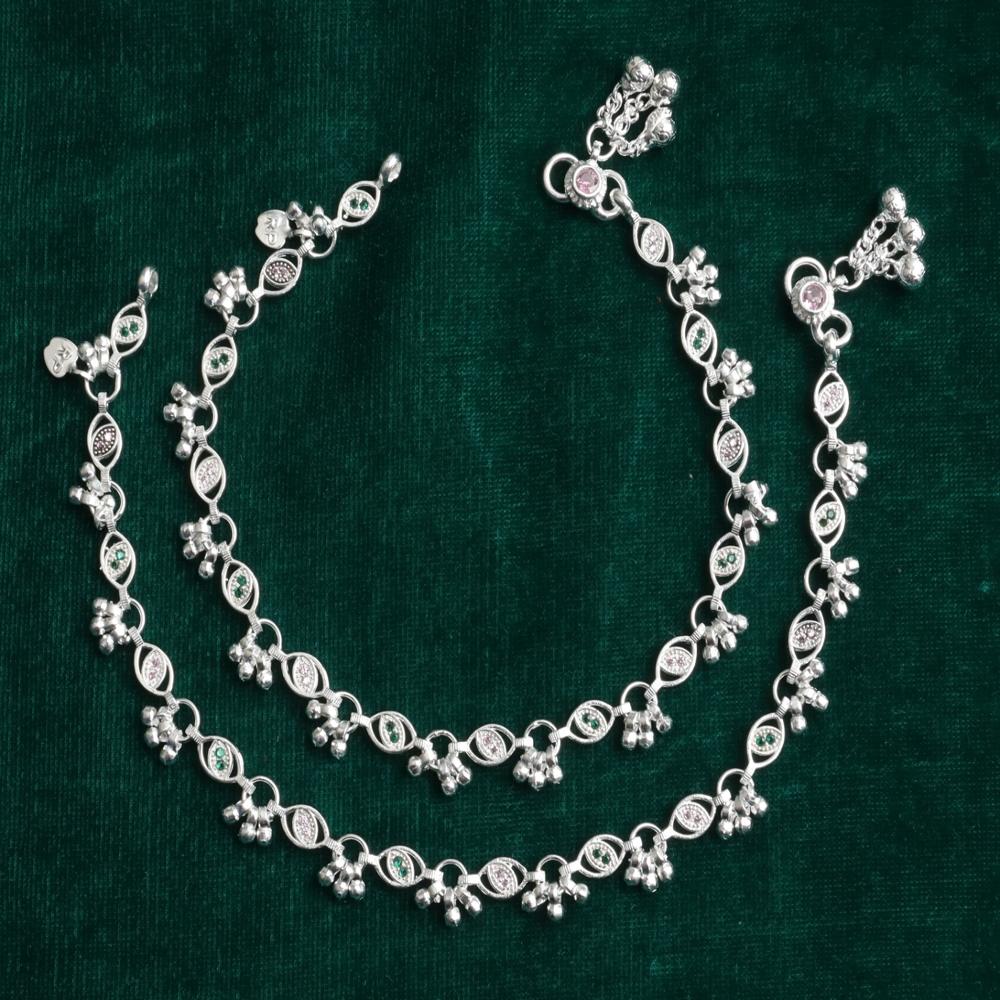 Royal Style German Silver Payal with Long Lasting Shine & Premium Craftsmanship