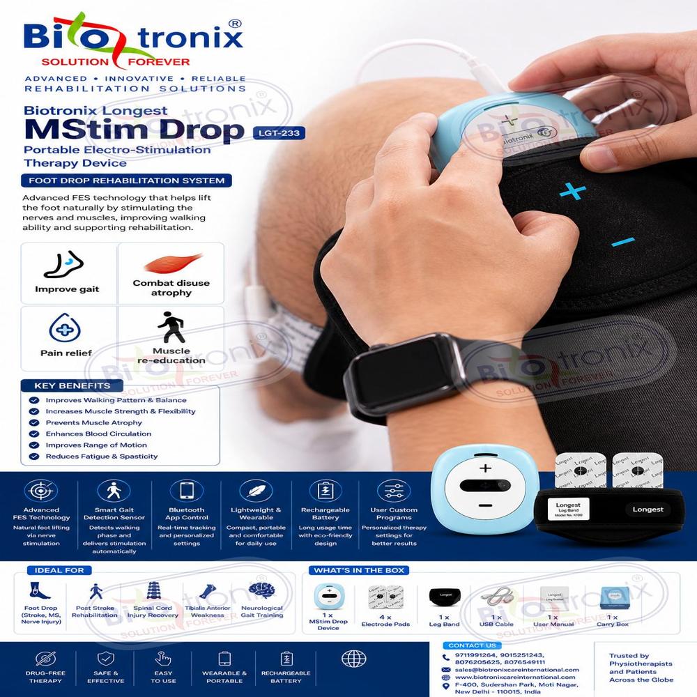 Foot Drop Functional Electrical Stimulation Device for Gait Training