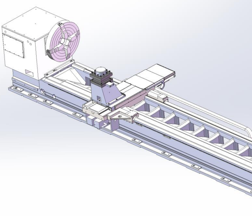 CNC Heavy-Duty Horizontal Lathe