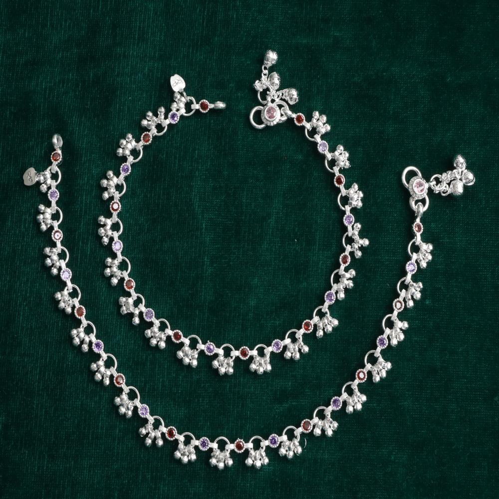 Royal Style German Silver Payal with Long Lasting Shine & Premium Craftsmanship