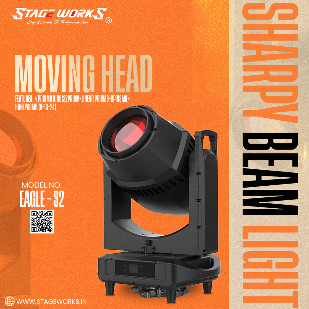 Auditorium SW Mini 230W Moving Head Beam Light