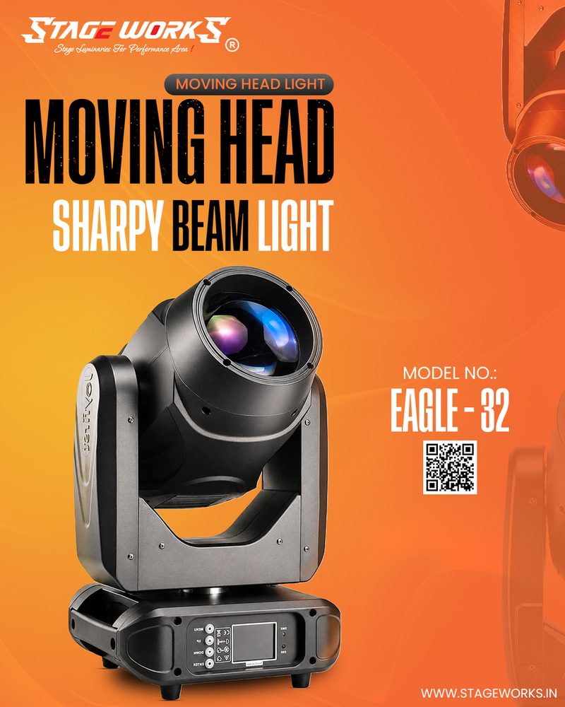 Auditorium SW Mini 230W Moving Head Beam Light