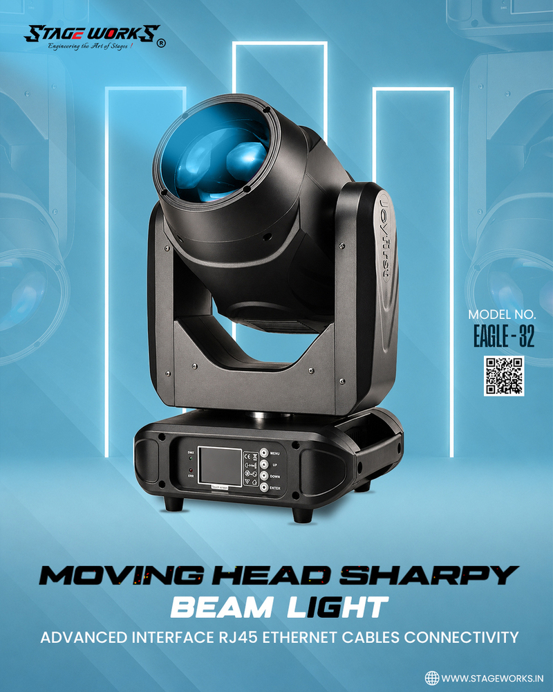 Auditorium SW Mini 230W Moving Head Beam Light