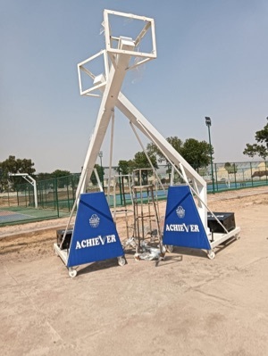 PORTABLE BASKETBALL POLE