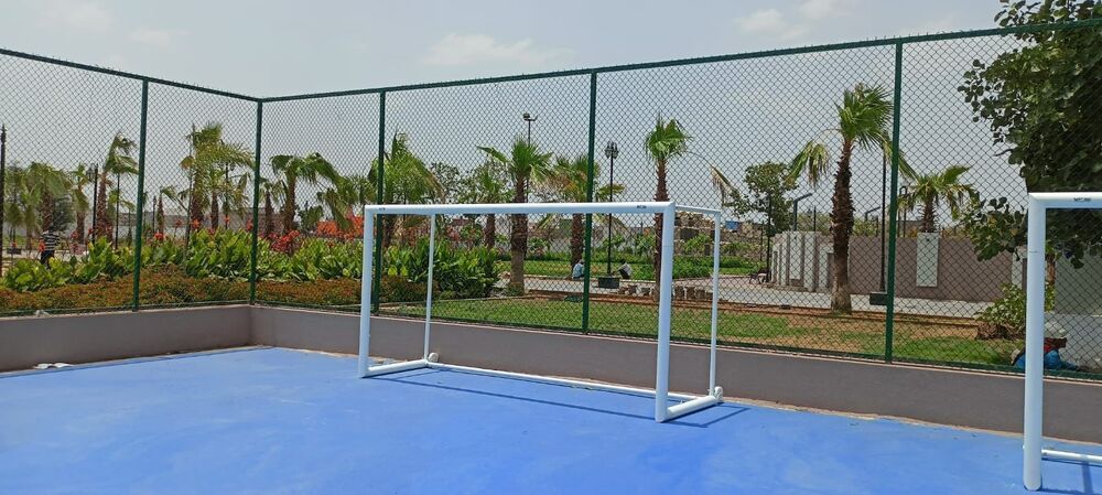 Movable Foorball Goal Post