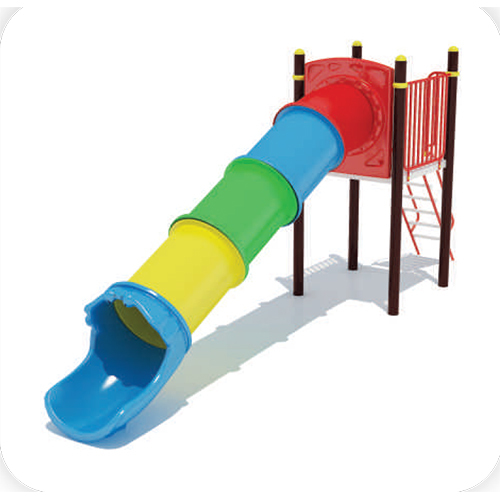 KPSL 10 Slides - FRP, 10 Feet, Multicolor | Anti-Slip Steps, Rustproof Frame, EN-1176 Compliant