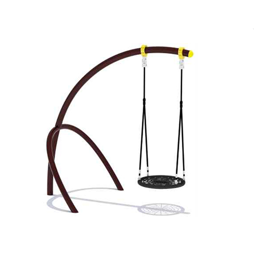 KPSW 09 Swing - Mild Steel & FRP, 5ft x 7ft x 8ft, Multi-Color | Corrosion Resistant, Rounded Edges, Weather Resistant, Low Maintenance