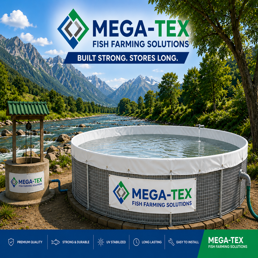 HDPE  BIOFLOC FISH TANK 400 Microns