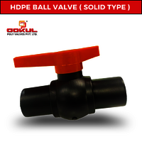 Hdpe Solid Ball Valves