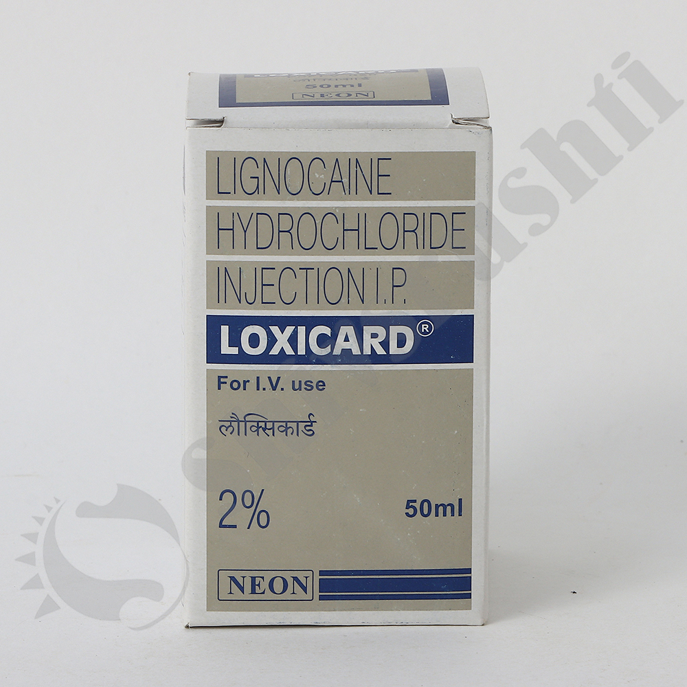 Loxicard 2% 50ml - Lignocaine Hydrochloride Injection, Suitable For Anesthesia And Pain Management