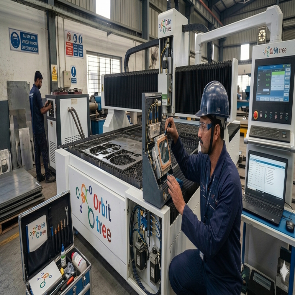 Fiber Laser Cutting Machine Service & Maintenance - Cutting Area: 3015 Square Millimeter (Mm2)