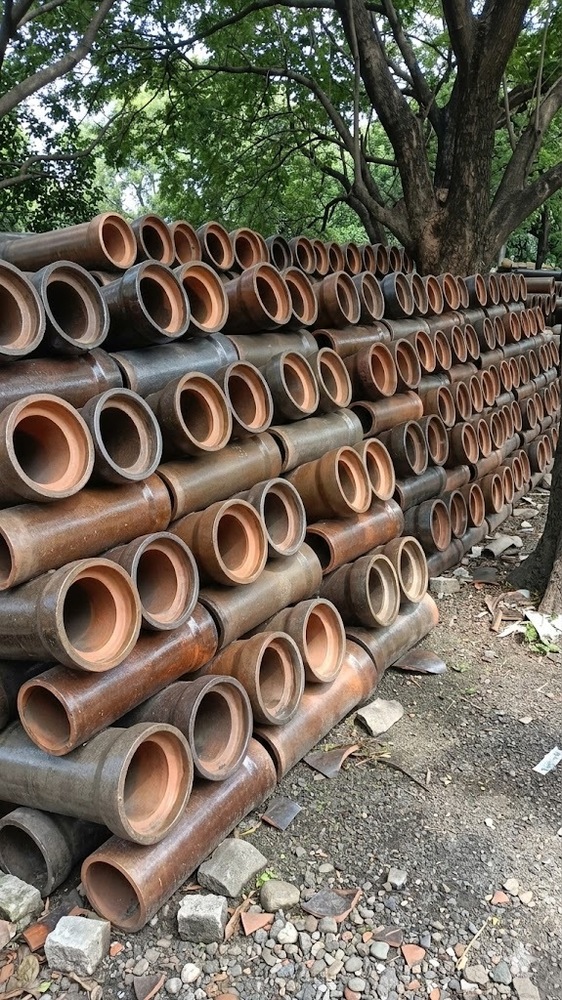 600mm Clay Swg Pipes
