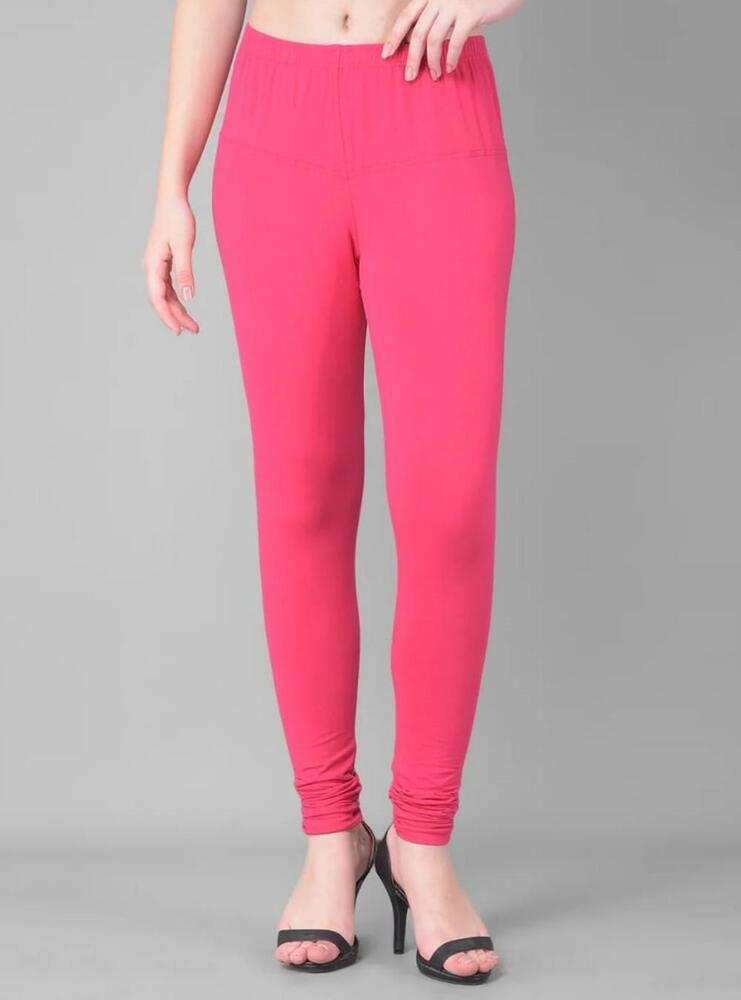 Cotton Lycra Comfort V Cut Churidar Leggings