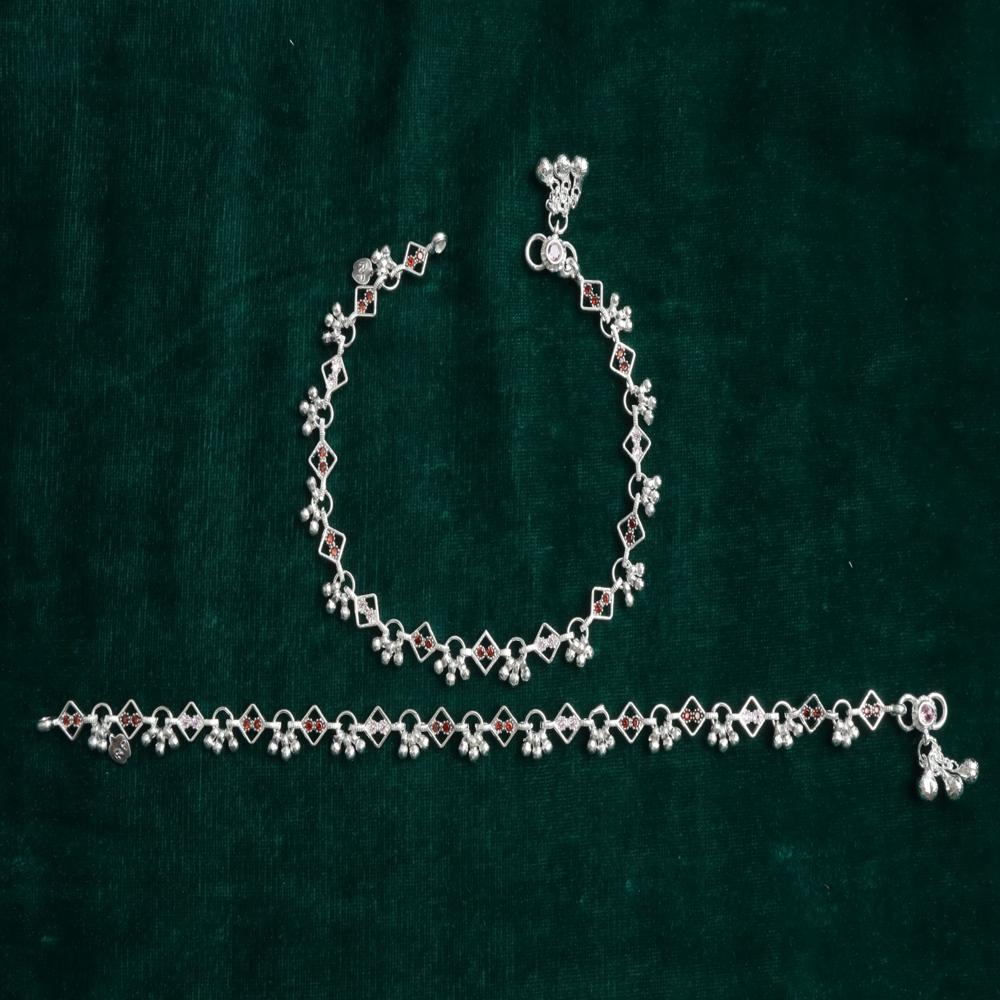 Royal Style German Silver Payal with Long Lasting Shine & Premium Craftsmanship
