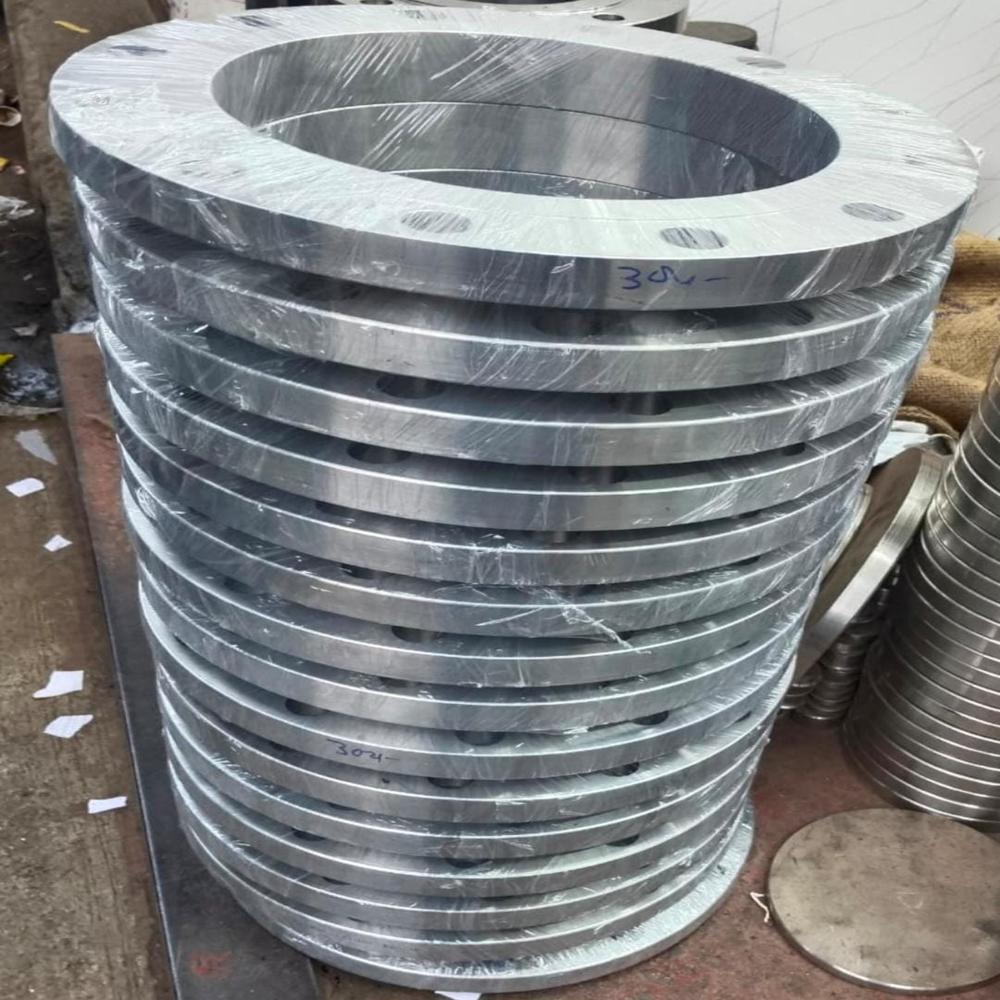 Astm A182 F304 Stainless Steel Weld Neck Flange - Application: Chemical Processing . Dairy Industries / Water Pipe Line / Food Processing / Petrochemical Plant