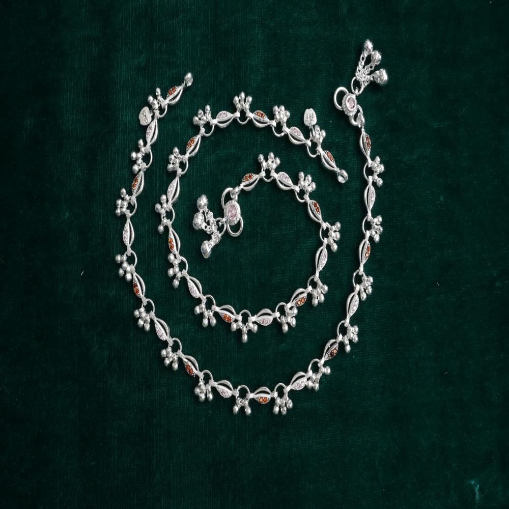 Royal Style German Silver Payal with Long Lasting Shine & Premium Craftsmanship
