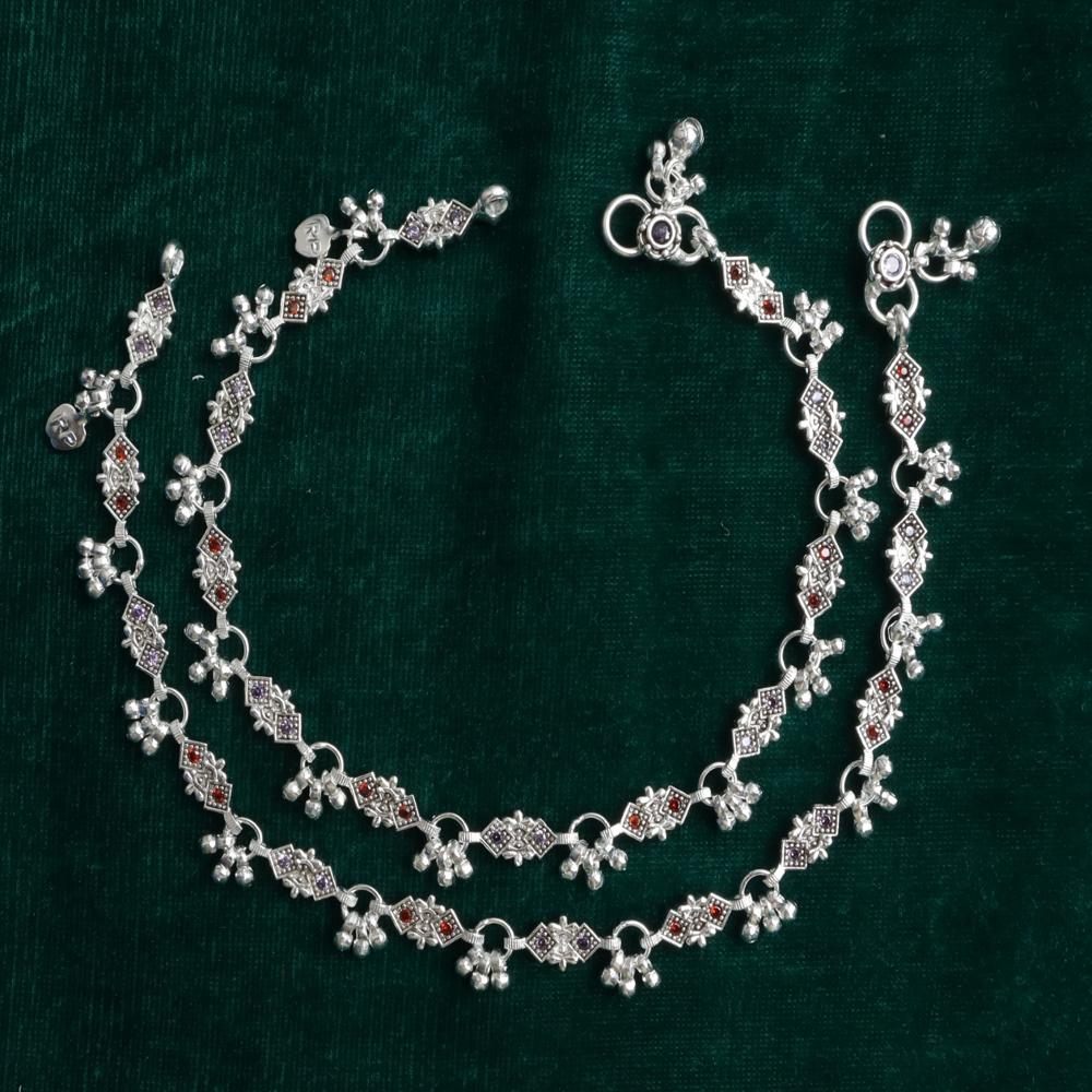 Royal Style German Silver Payal with Long Lasting Shine & Premium Craftsmanship
