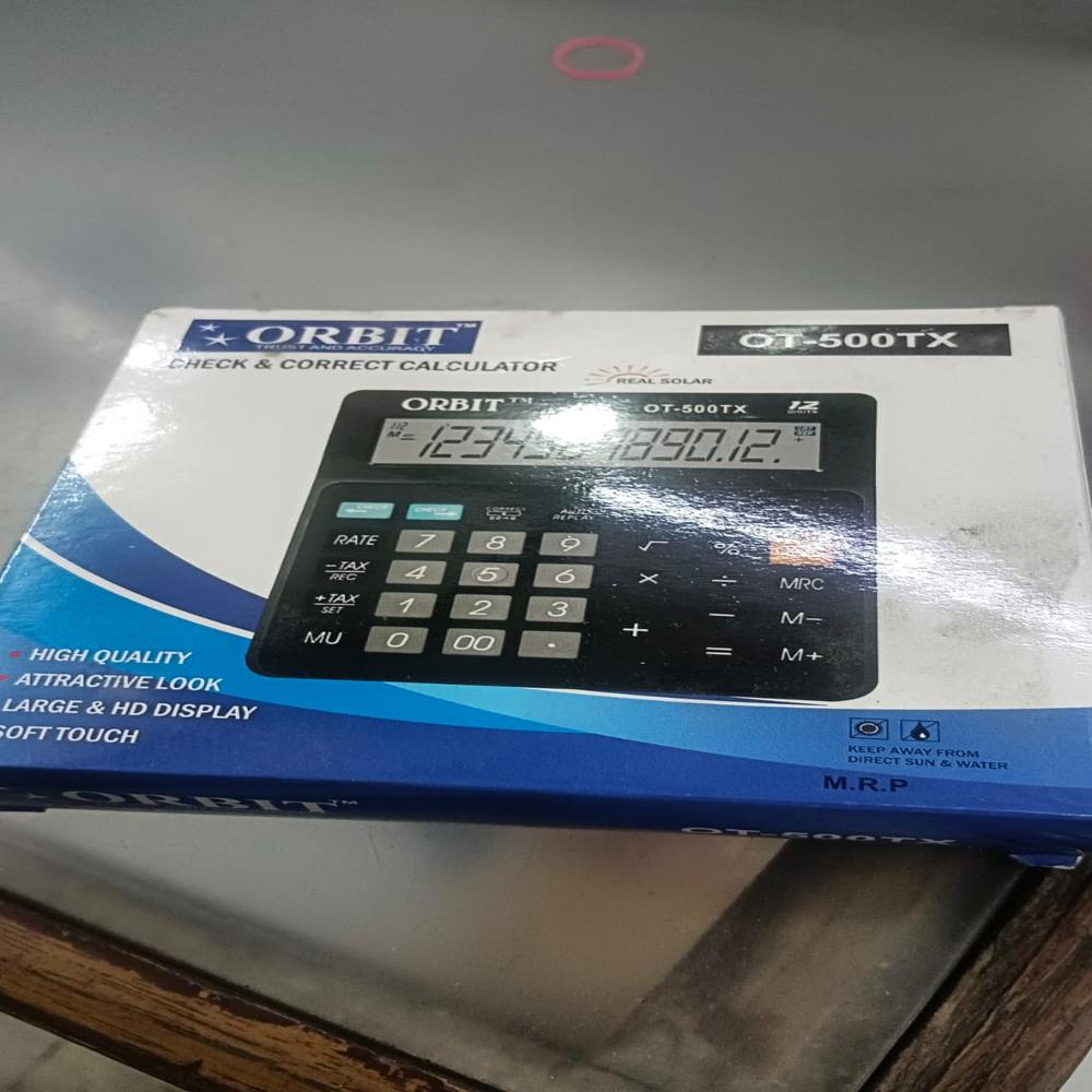 ORBIT OT-500TX ELECTRIC CALCULATOR