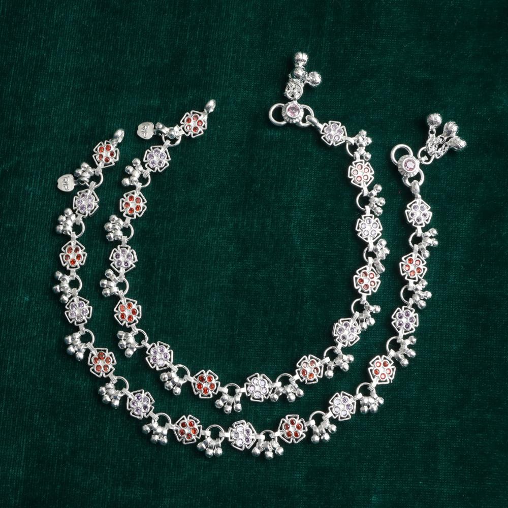 Royal Style German Silver Payal with Long Lasting Shine & Premium Craftsmanship