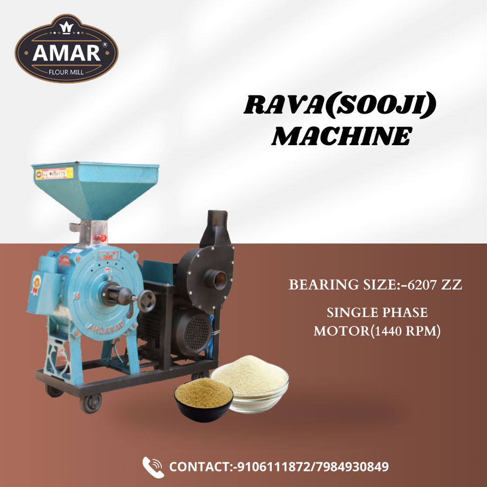 mini rava machine