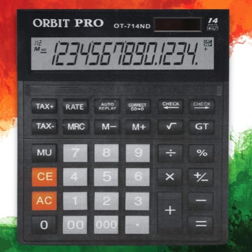 ORBIT OT-712ND ELECTRIC CALCULATOR
