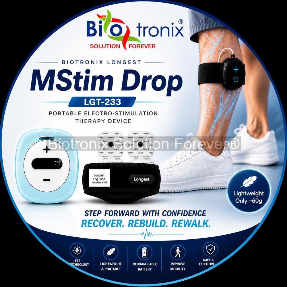 Foot Drop Walking Enhancement Device for Neuro Recovery