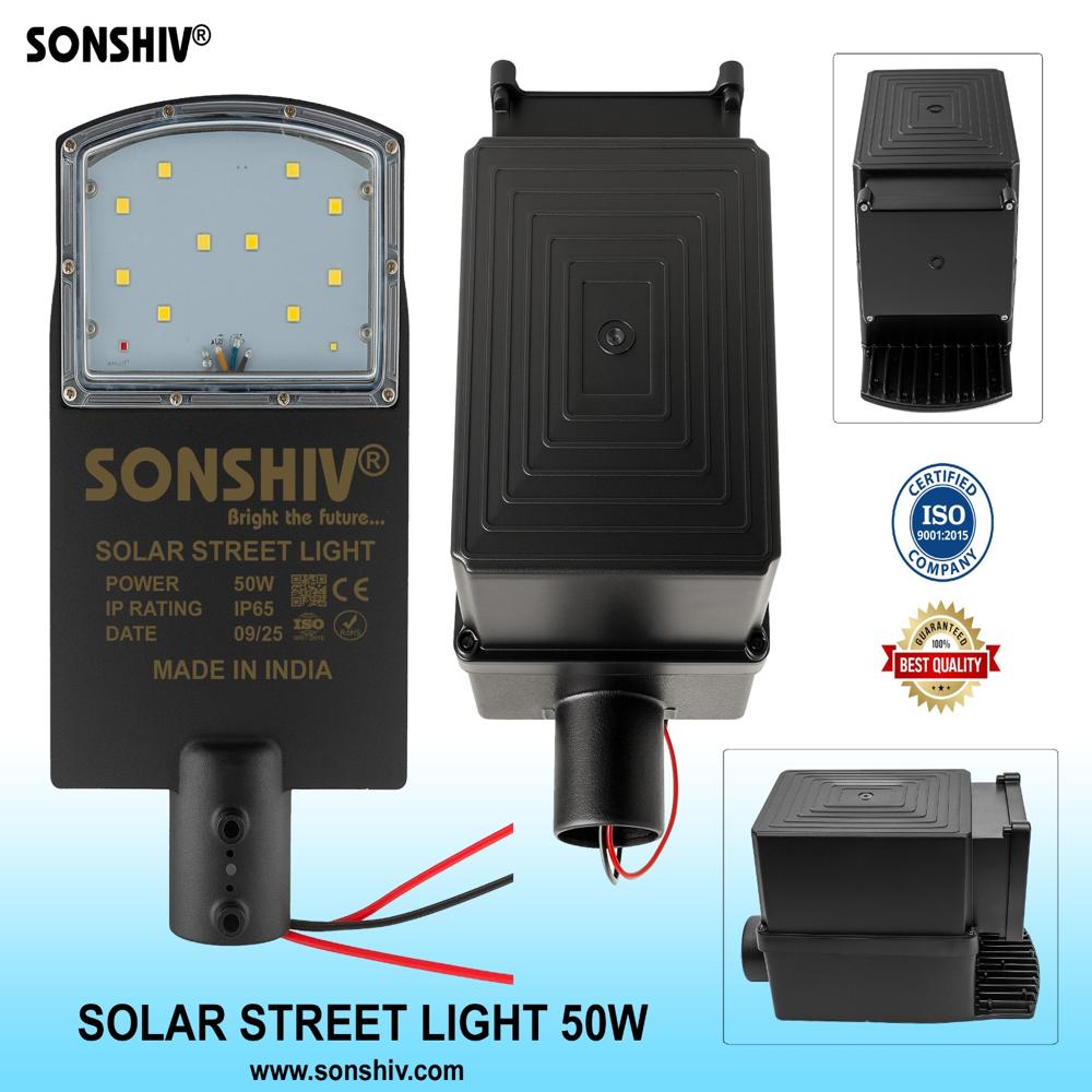Solar Street Light 50w - Color: White