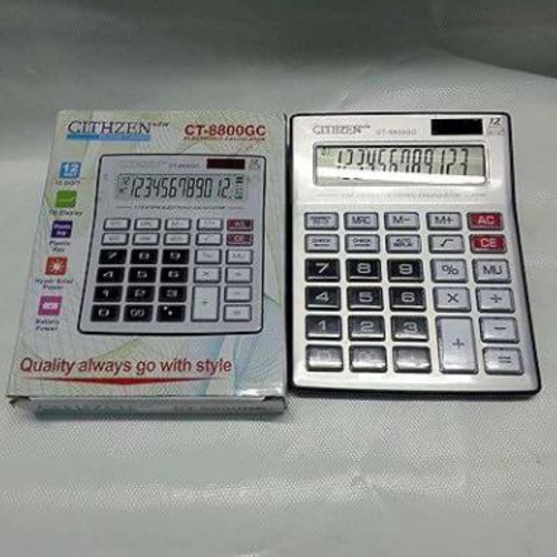 GITHZEN CT-8800GC ELECTRIC CALCULATOR