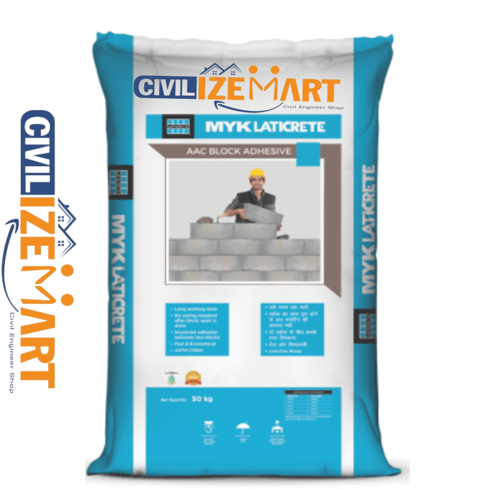 MYK Laticrete AAC Block Tile Adhesive
