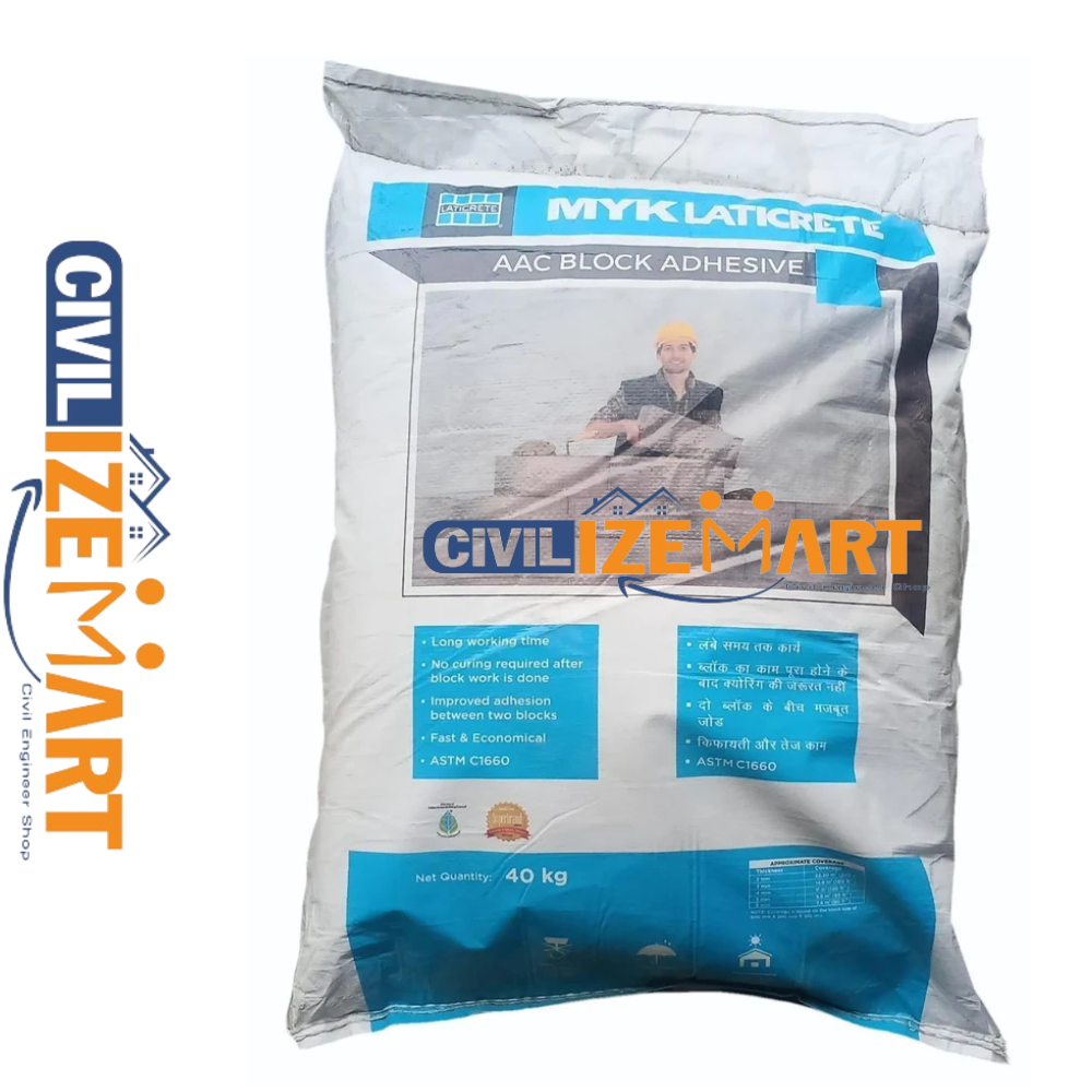 MYK Laticrete AAC Block Tile Adhesive