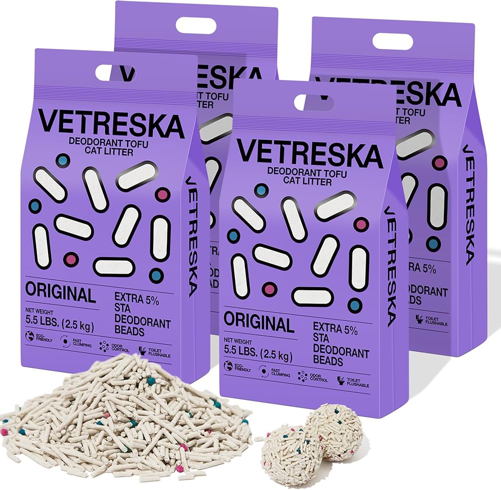 Cat Litter Tofu 2.5kg With More Flavours CL-TOFU-01