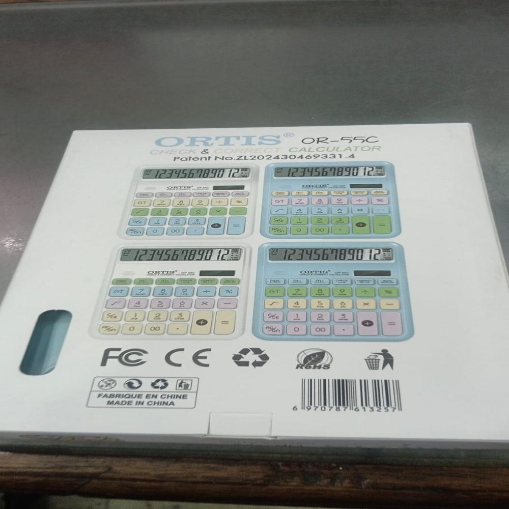 Ortis Or-55C Electric Calculator - Color: Any Color