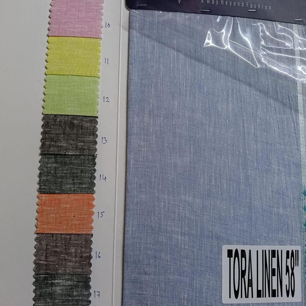 TORA COTTON LINEN SHIRTING FABRIC